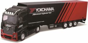 Bburago Street FIRE HAULERS with Trailer Die Cast Truck