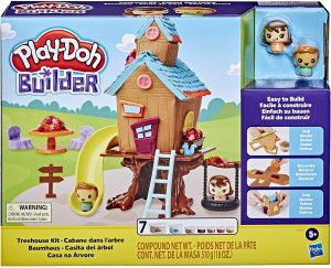 Play Doh Builder Treehouse Toy Building Kit