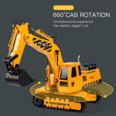 DOUBLE E Remote Control Excavator RC Toy