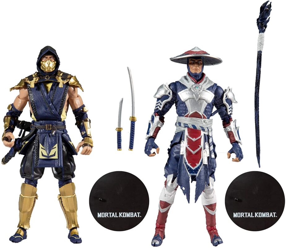 McFarlane Toys Mortal Kombat Scorpion and Raiden 7" Action Figure