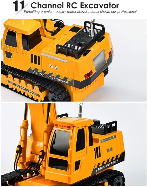 DOUBLE E Remote Control Excavator RC Toy
