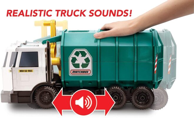 Matchbox Garbage Truck 15" Large Scale