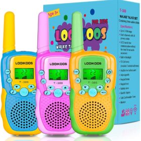LOOIKOOS Walkie Talkies for Kids