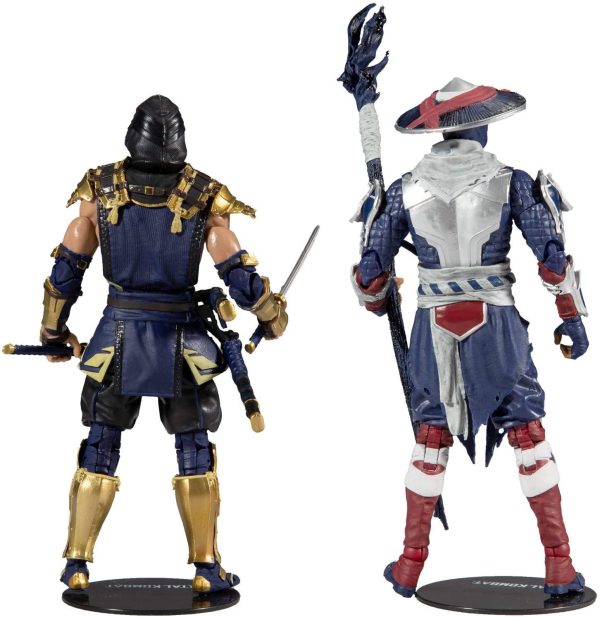 McFarlane Toys Mortal Kombat Scorpion and Raiden 7" Action Figure
