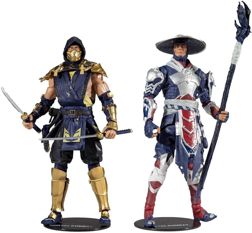 McFarlane Toys Mortal Kombat Scorpion and Raiden 7" Action Figure