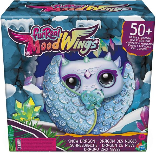 furReal Moodwings Snow Dragon Interactive Pet Toy