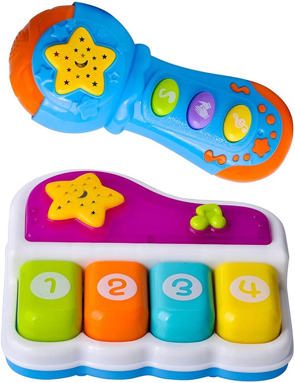 JOYIN 6 PCS Toddler Sensory Educational Musical Instrument Toys