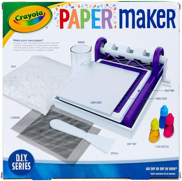 Crayola Paper Maker Paper Making DIY Craft Kit