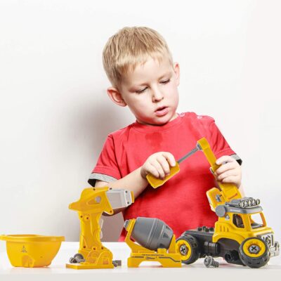 3 in one Construction Truck Toys