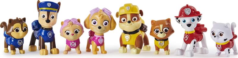 Paw Patrol Kitty Catastrophe Gift Set with 8 Collectible Figures