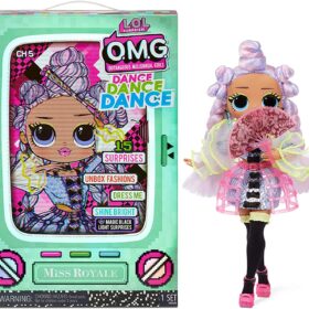 LOL Surprise OMG Dance Dance Dance Miss Royale Fashion Doll