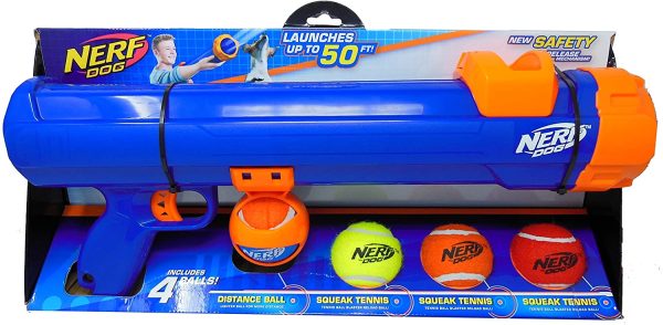 Nerf Dog Tennis Ball Blaster Dog Toy