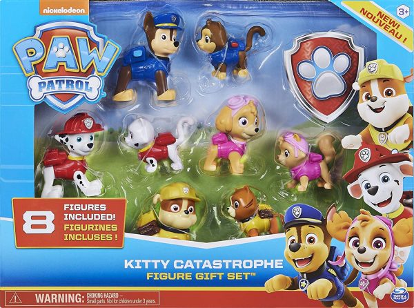 Paw Patrol Kitty Catastrophe Gift Set with 8 Collectible Figures