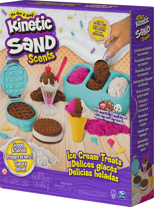 Kinetic Sand Scents Ice Cream Treats Playset