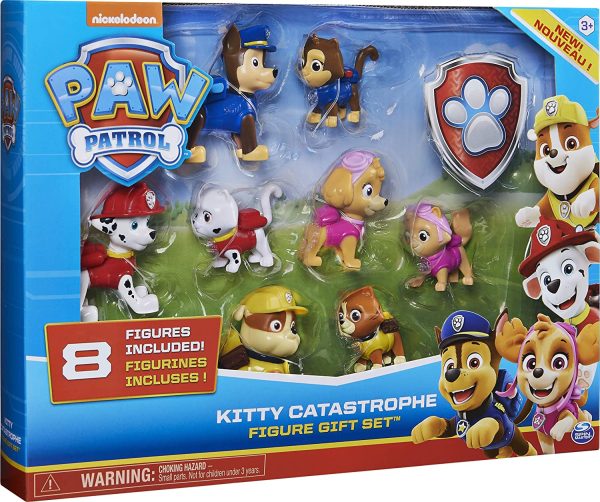 Paw Patrol Kitty Catastrophe Gift Set with 8 Collectible Figures