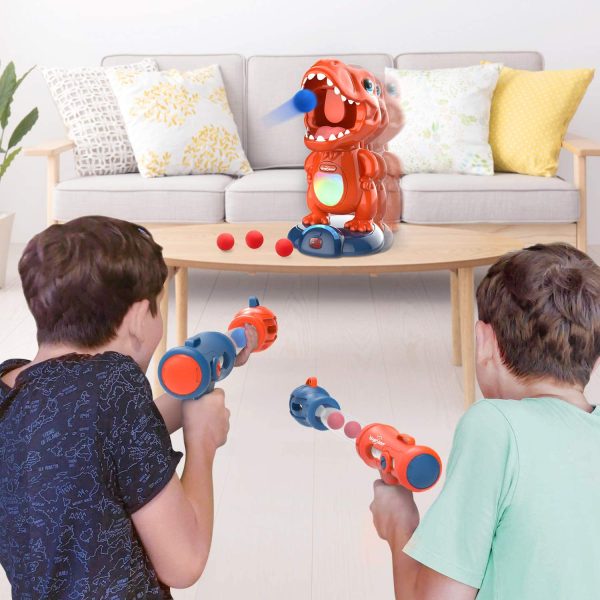 Movable Dinosaur Shooting Toy