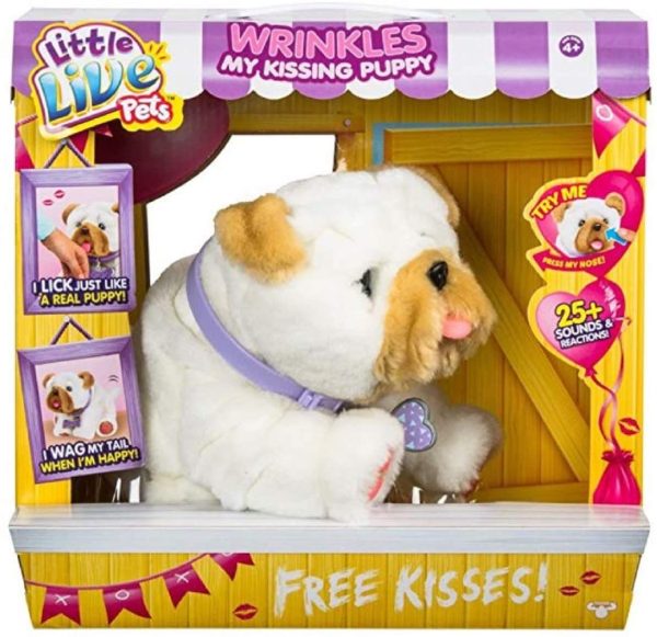 Little Live Pets - My Kissing Puppy - Wrinkles