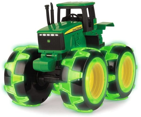TOMY John Deere Monster Treads Lightning Wheels Tractor