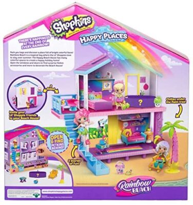 Shopkins Happy Places Rainbow Beach House Playset