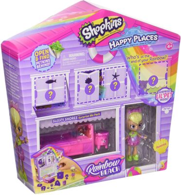 Shopkins Happy Places Rainbow Beach House Playset