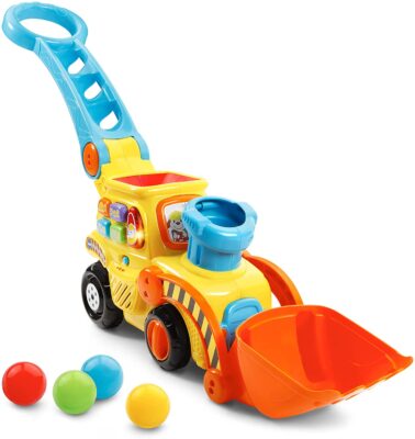 VTech Pop-a-Balls Push & Pop Bulldozer