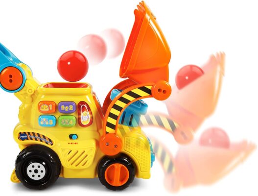 VTech Pop-a-Balls Push & Pop Bulldozer