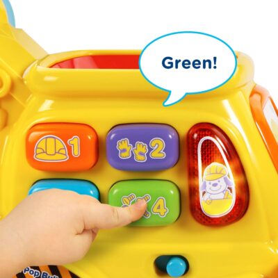 VTech Pop-a-Balls Push & Pop Bulldozer