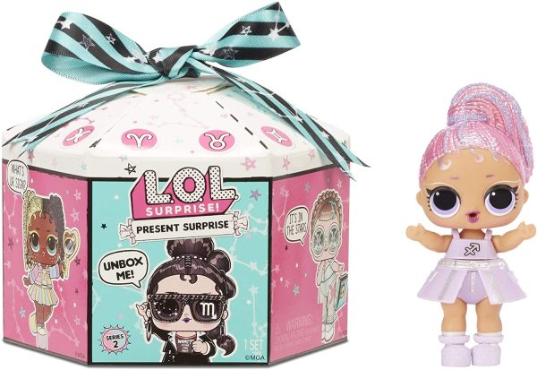 LOL Surprise Series 2 Glitter Star Sign Doll with 8 Surprises