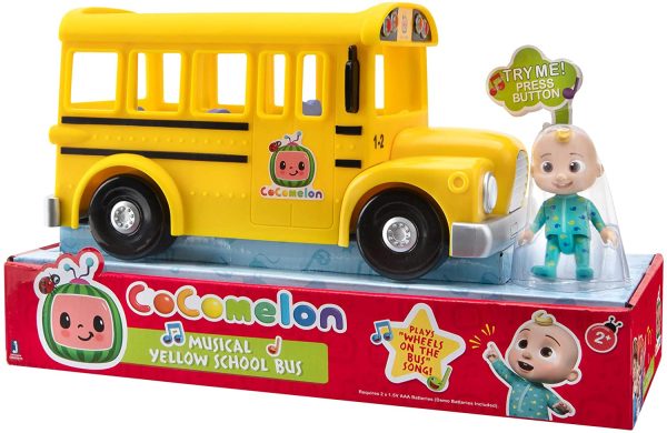 CoComelon Official Musical Yellow School Bus