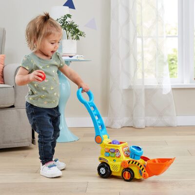 VTech Pop-a-Balls Push & Pop Bulldozer