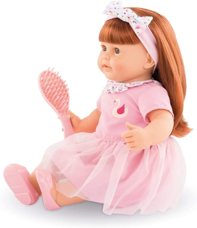 Corolle - Ambre 14’’ Doll with Brush for Real Hair Play