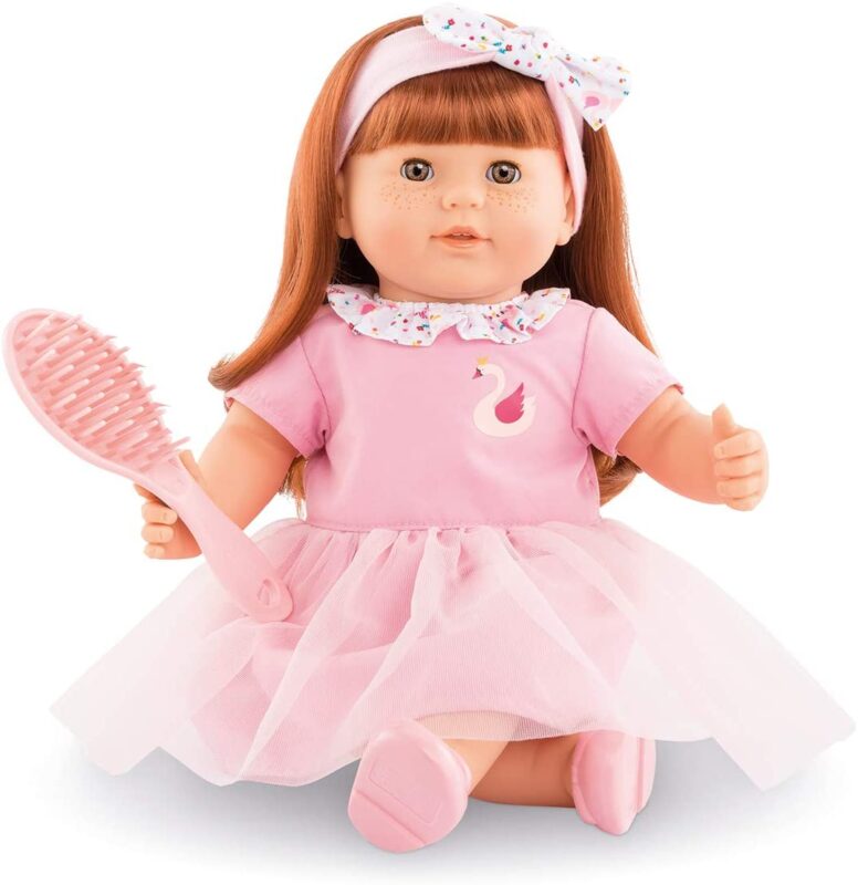 Corolle - Ambre 14’’ Doll with Brush for Real Hair Play