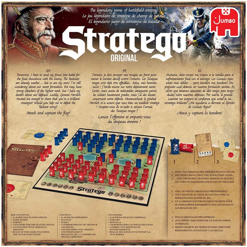 Jumbo Stratego Original Strategy Board Game