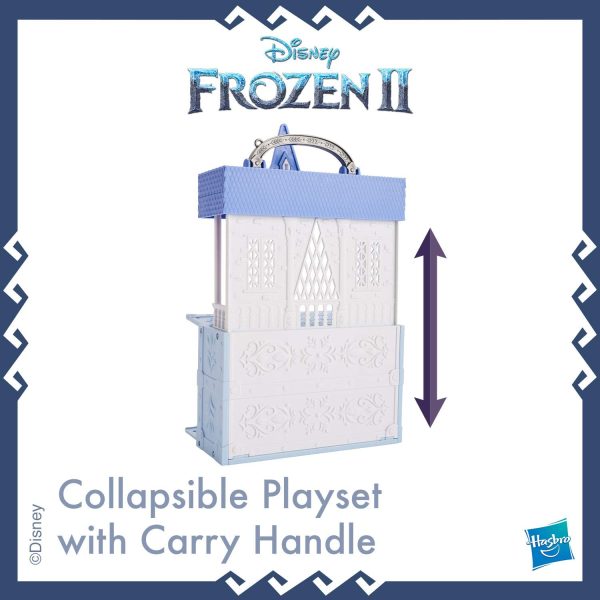 Disney Frozen Pop Adventures Arendelle Castle Playset with Handle