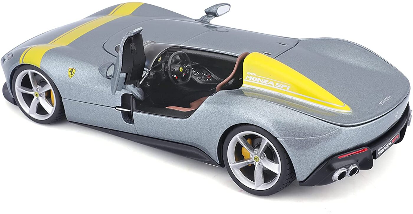 Bburago 1:24 R&P Ferrari Monza SP-1 - Grey