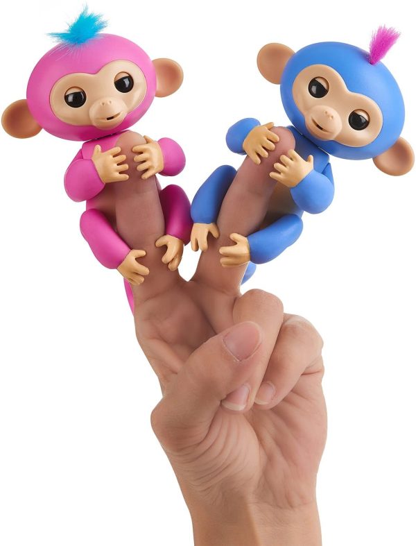 WowWee Swing Playground with 2 Fingerlings Baby Monkey
