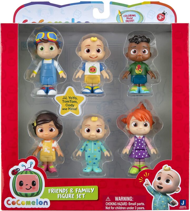 CoComelon Official Friends & Family 6 Figure Pack