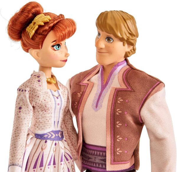 Disney Frozen Anna & Kristoff Fashion Dolls 2 Pack