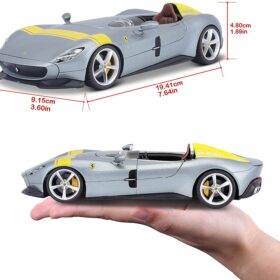 Bburago 1:24 R&P Ferrari Monza SP-1 - Grey