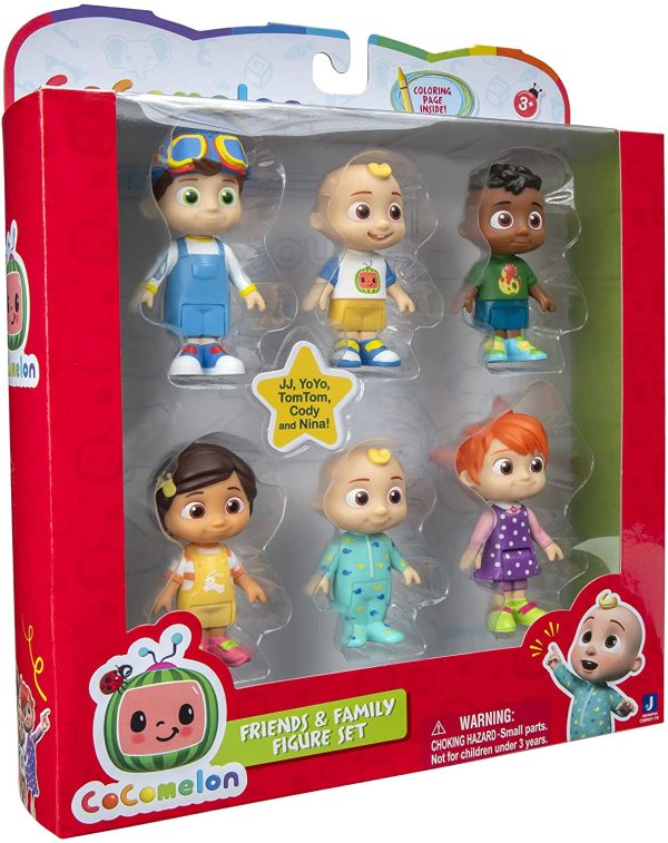 CoComelon Official Friends & Family 6 Figure Pack