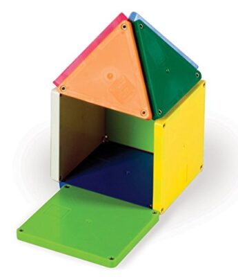 Magna Tiles 48 Piece Solid Colors Deluxe Set