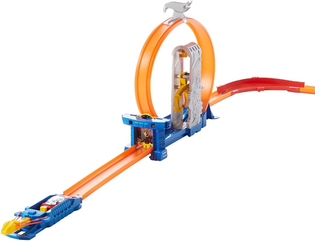 Hot Wheels Track Builder Total Turbo Takeover Track Set