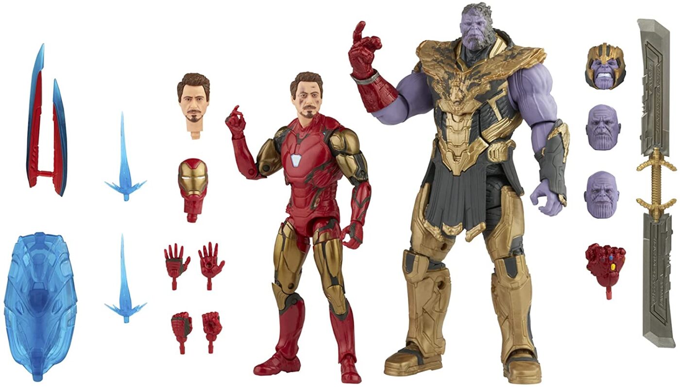 Marvel Action Figure Iron Man Mark 85 vs. Thanos