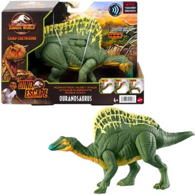 Jurassic World Roar Attack Ouranosaurus Camp Cretaceous Dinosaur Figure