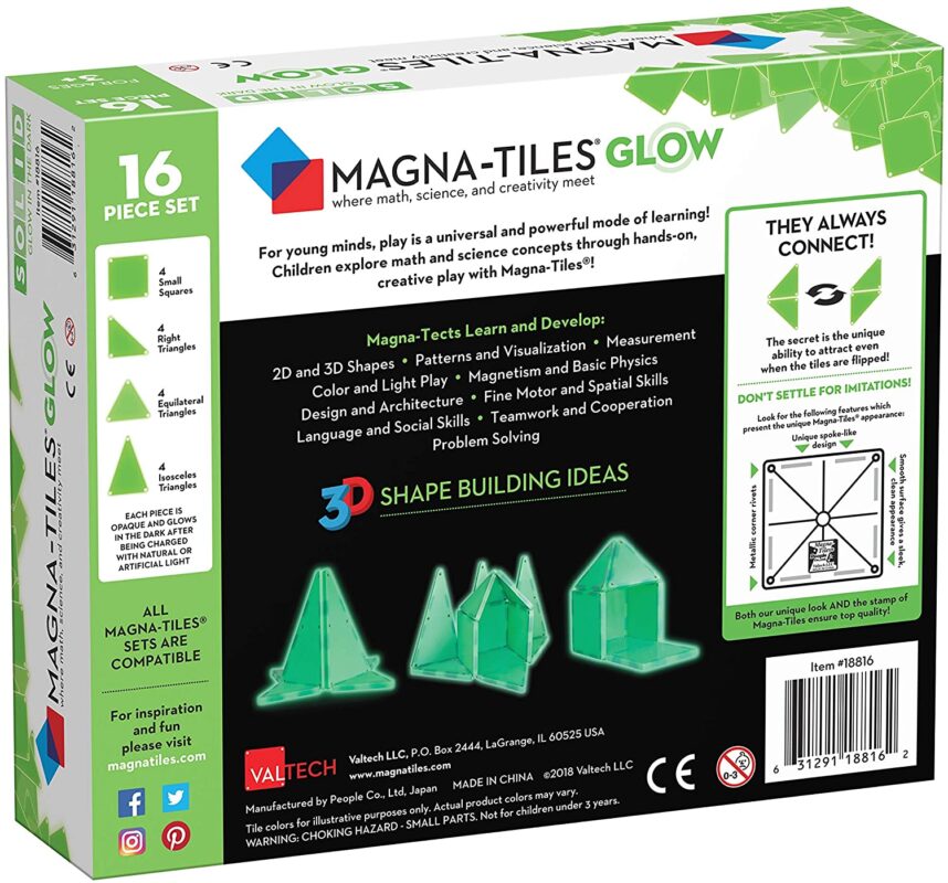 Magna Tiles Glow In The Dark Set