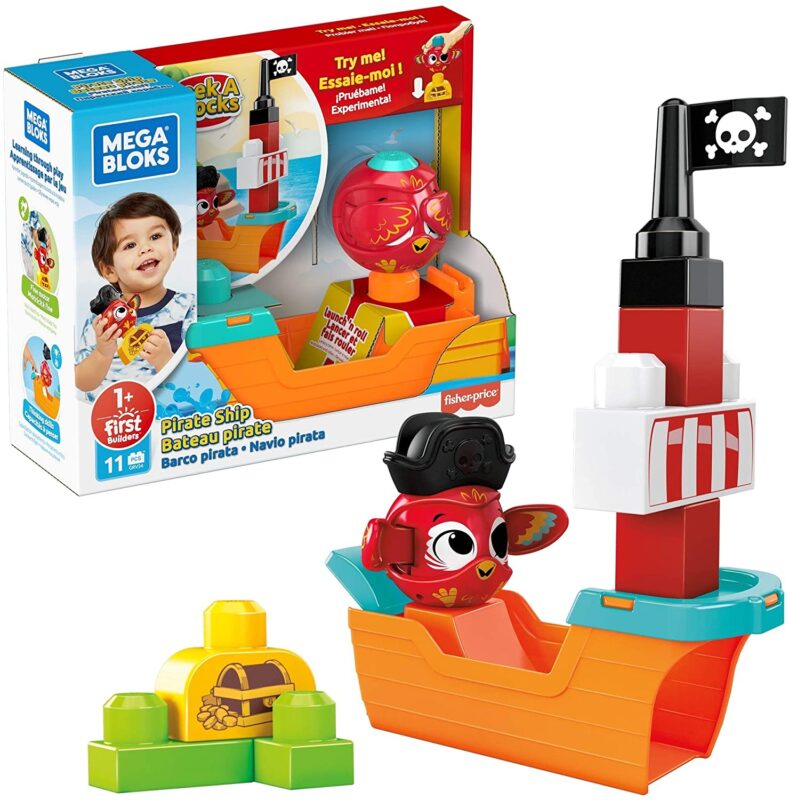 Mega Bloks Peek A Blocks Pirate Ship