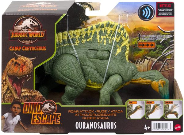 Jurassic World Roar Attack Ouranosaurus Camp Cretaceous Dinosaur Figure