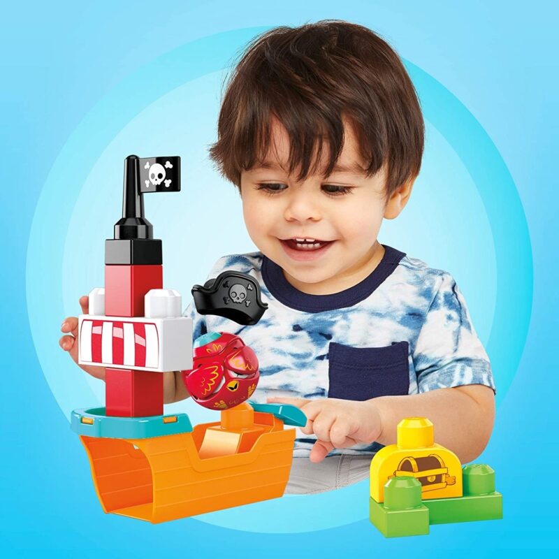 Mega Bloks Peek A Blocks Pirate Ship