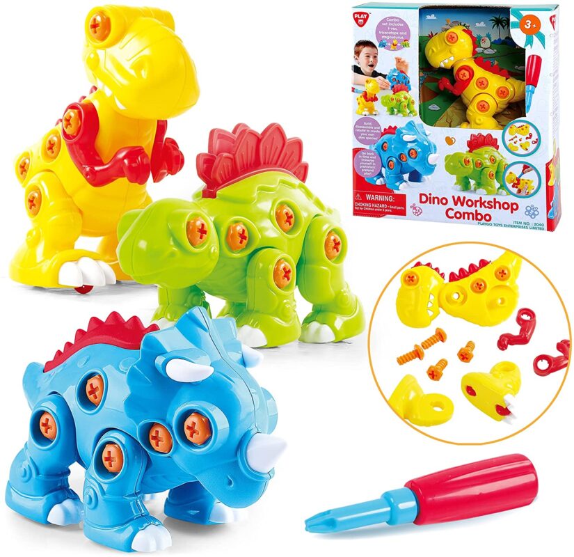 PLAYGO Take Apart Dinosaur Toys for Kids