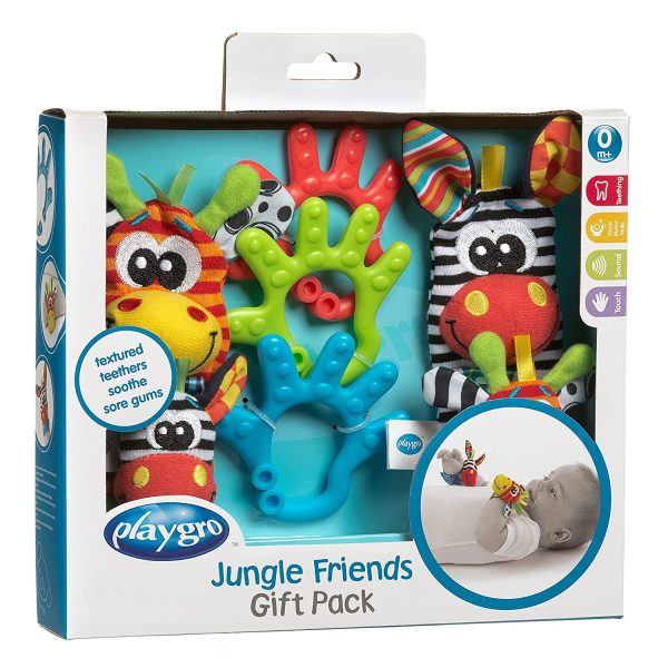 Playgro Baby Toy Jungle Friends Gift Pack